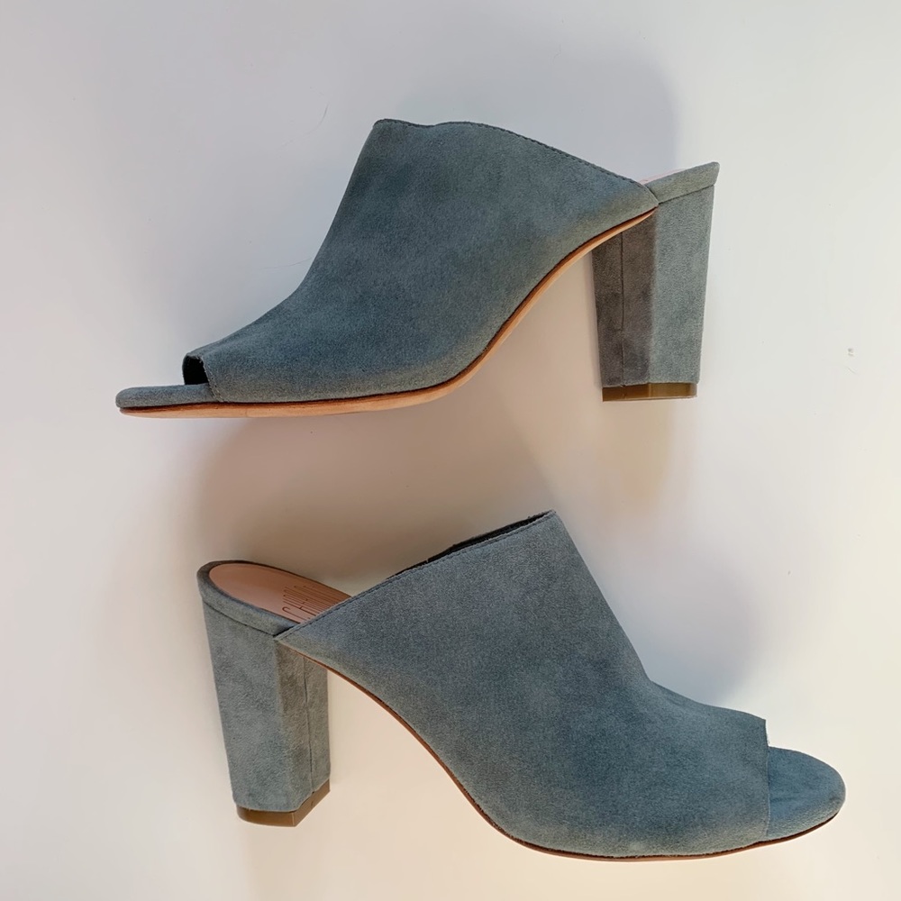 Charlotte Stone Suede Mules